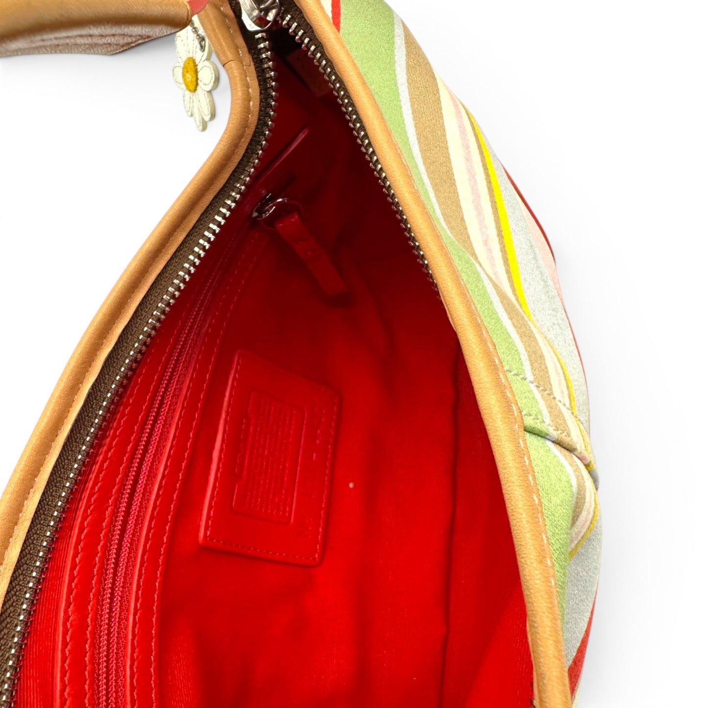 Vintage Coach 4437 Soho Stripe Shoulder Bag