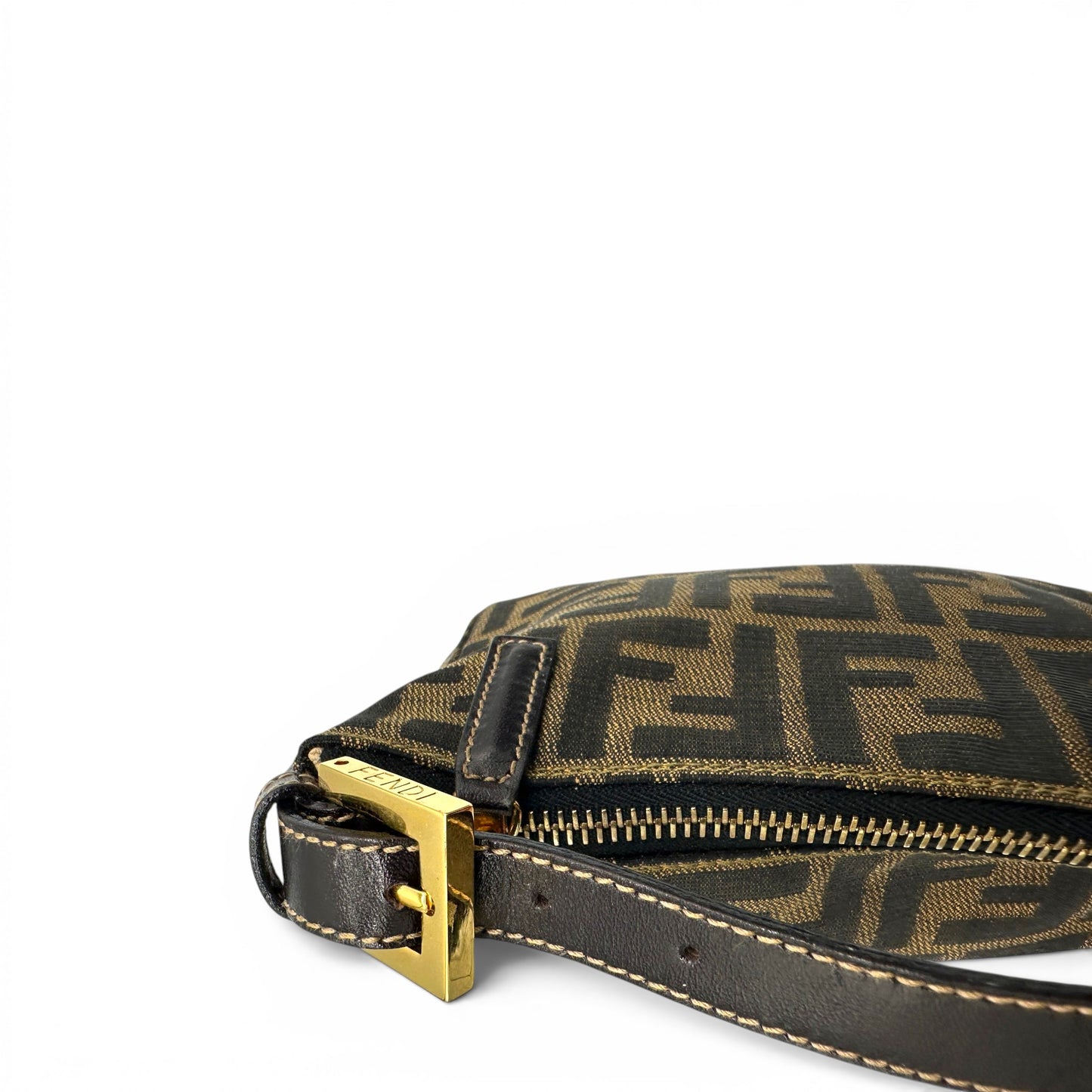 Vintage Fendi Zucca Pouch Handbag