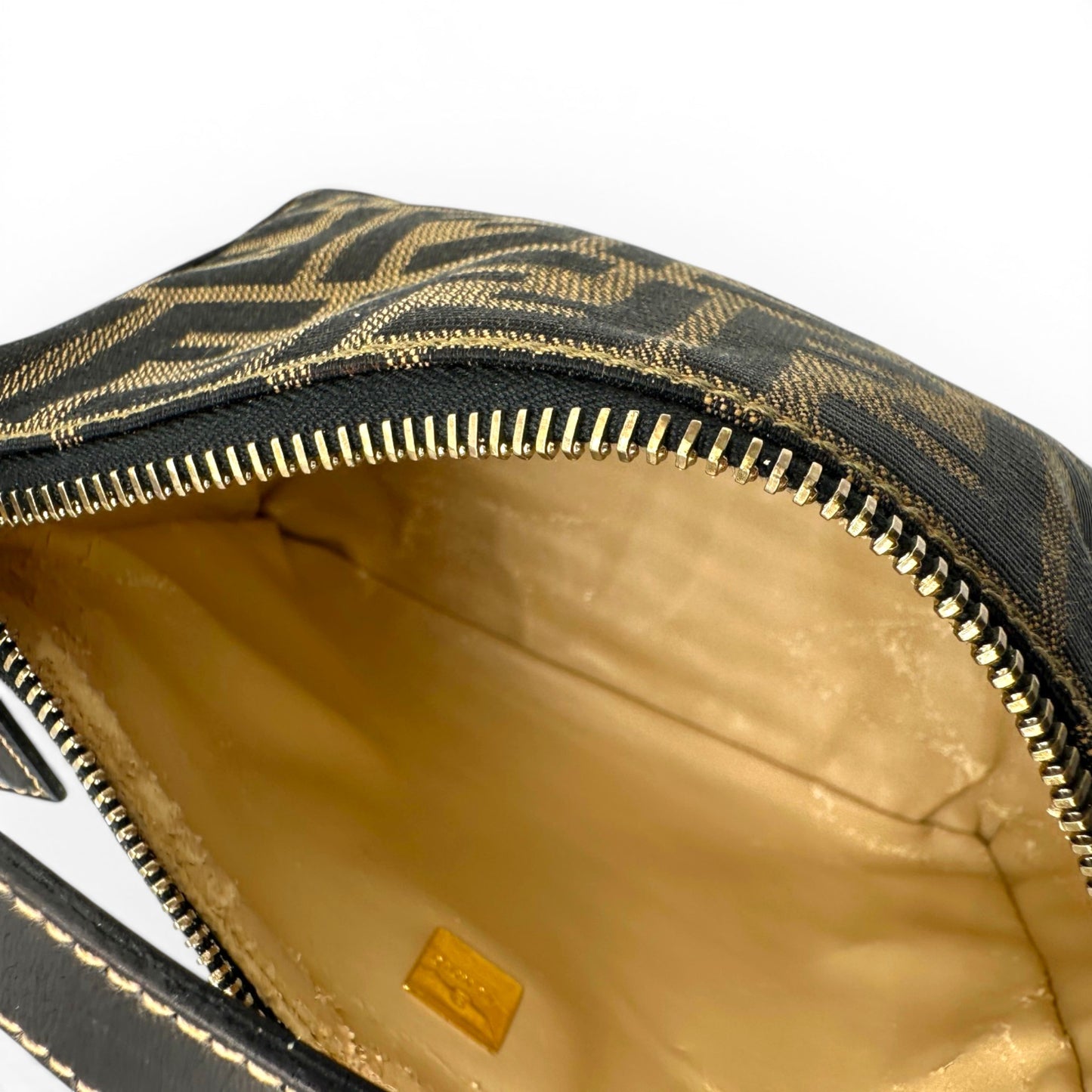 Vintage Fendi Zucca Pouch Handbag