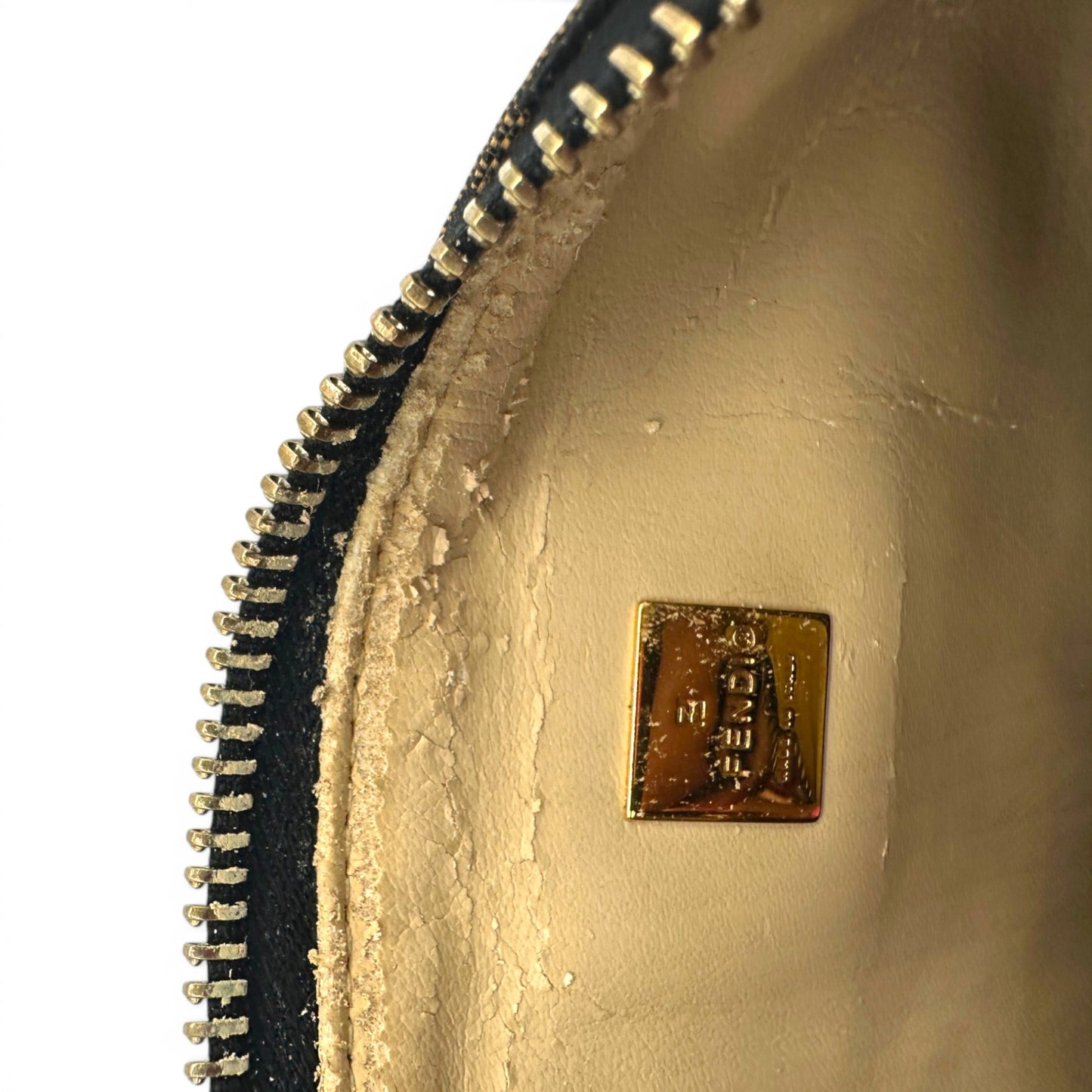 Vintage Fendi Zucca Pouch Handbag