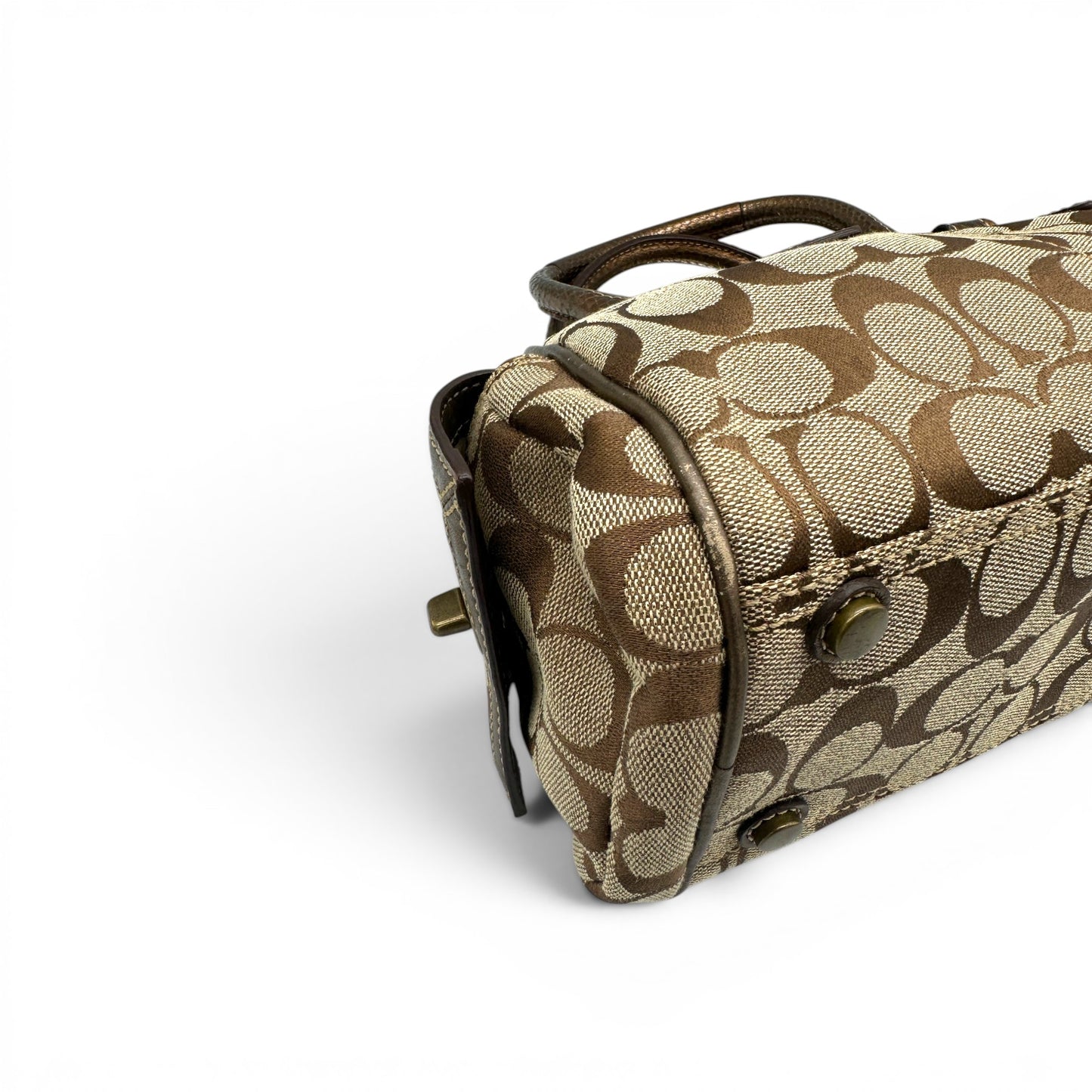 Sac bandoulière Boston Mini Soho patchwork vintage Coach F12317