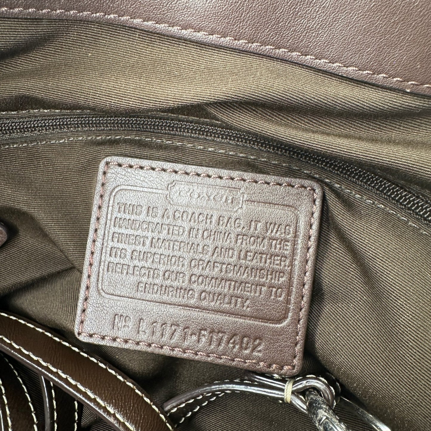 Vintage Coach Soho F17402 Tote Shoulder Bag