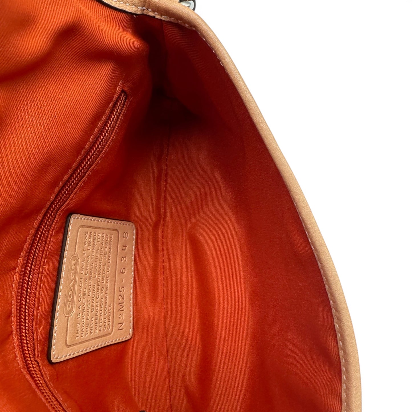 Vintage Coach 6348 Hampton Clip Shoulder Bag