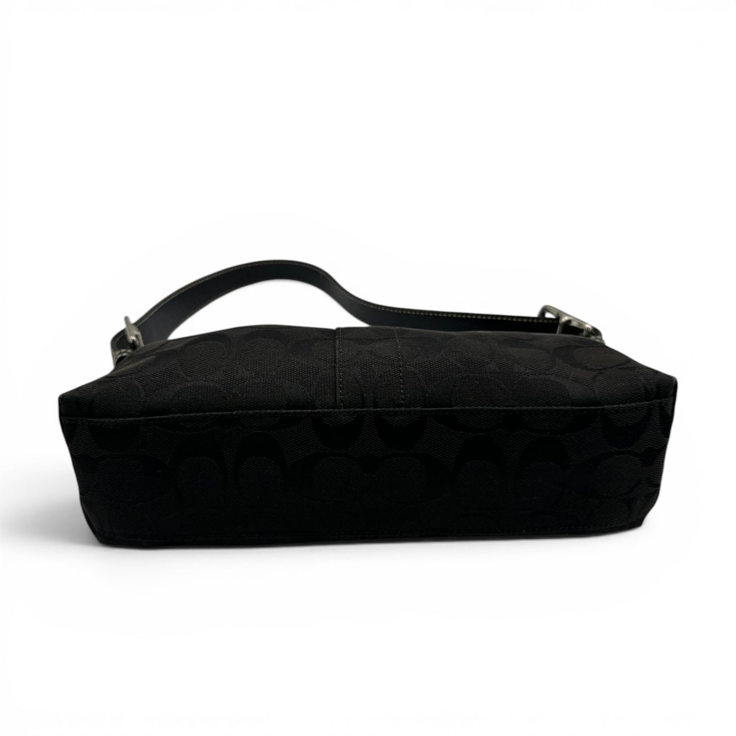 Sac bandoulière vintage Coach 6371 East West Baguette