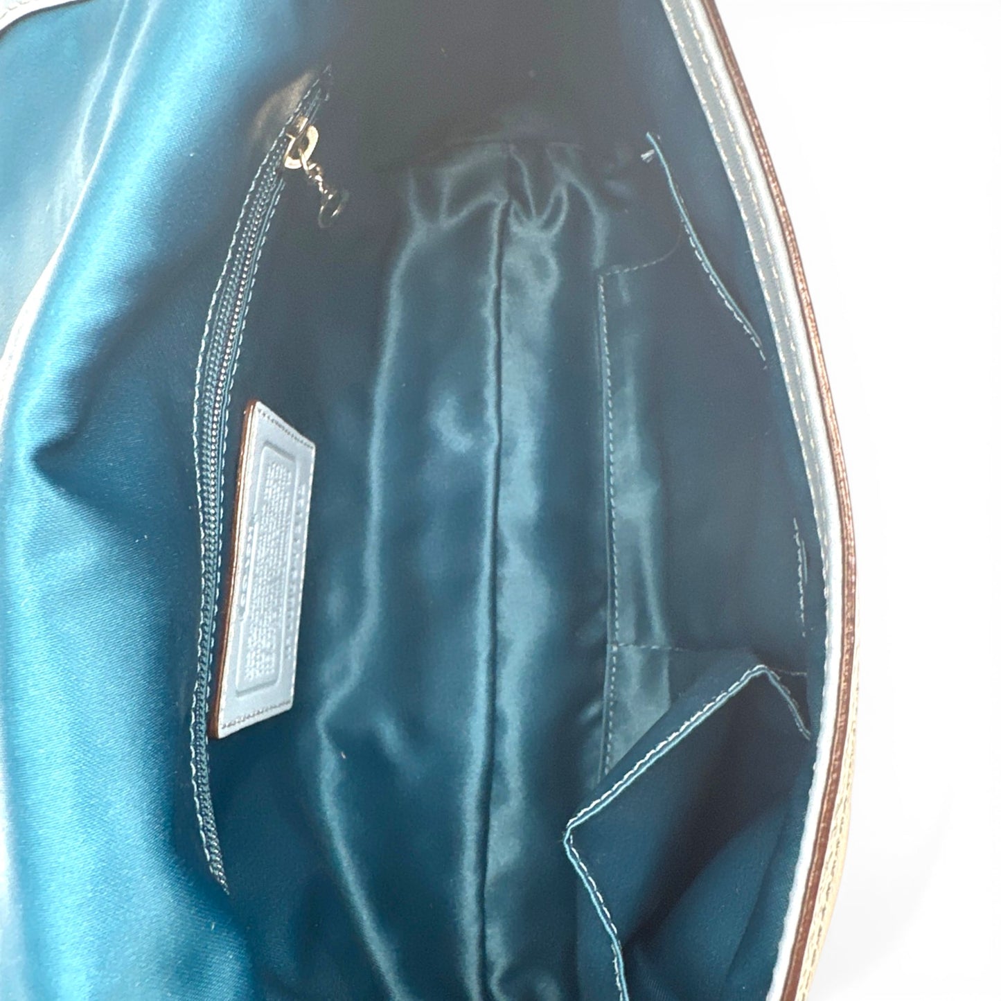 Vintage Coach F13132 Patent Soho Shoulder Bag