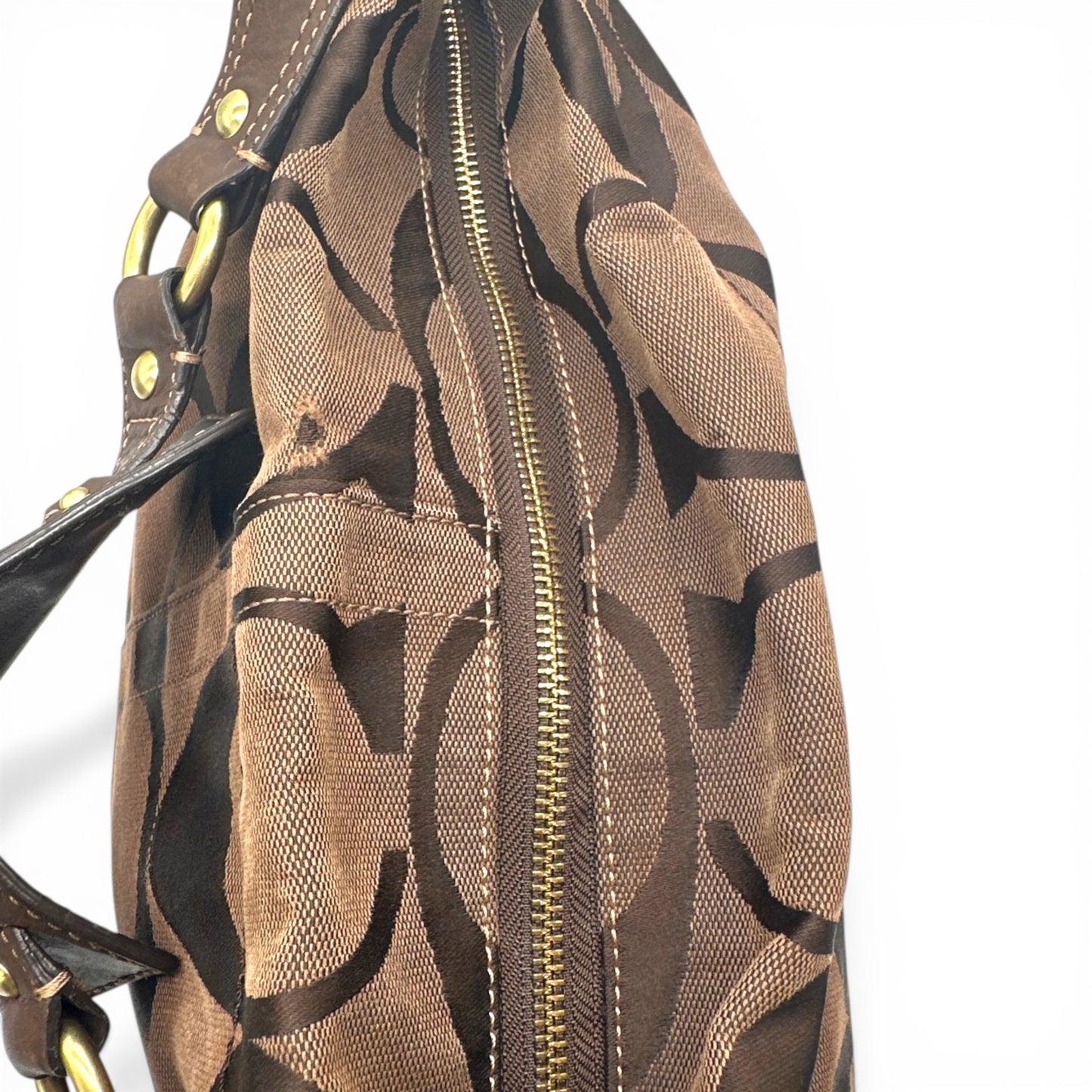 Vintage Coach 10620 Large Carly Shoulder Bag