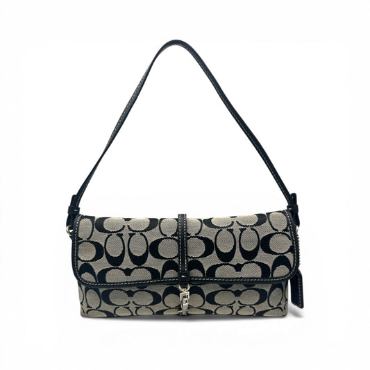 Vintage Coach 6348 Demi Hampton Clip Shoulder Bag