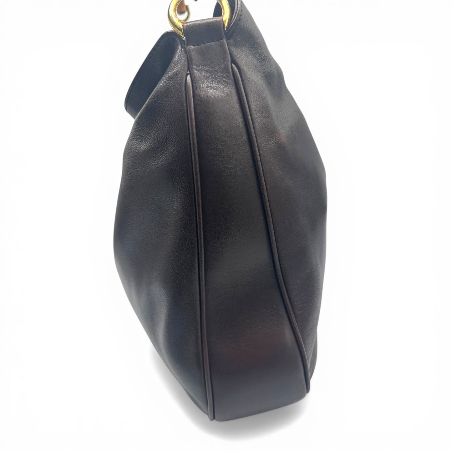 Sac cabas vintage Gucci en cuir de bambou