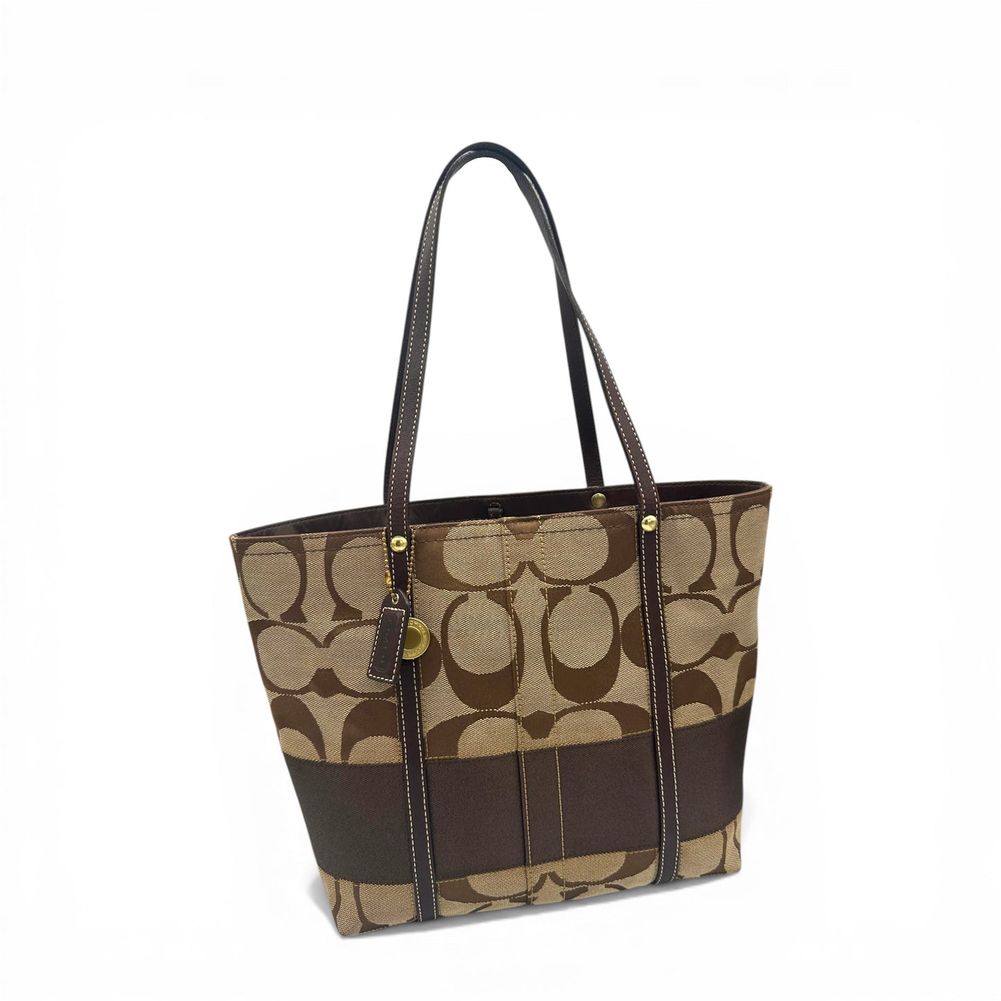 Sac cabas vintage Coach Gallery 10384