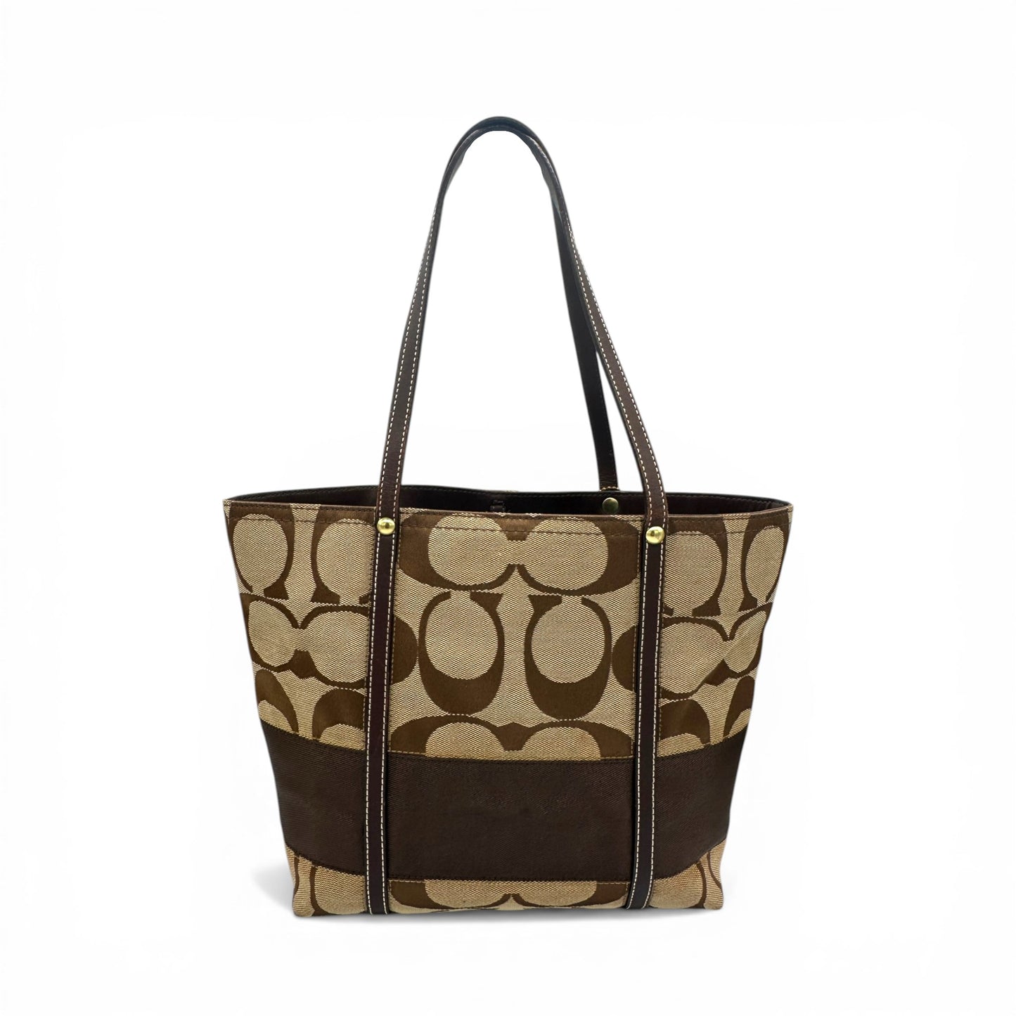 Sac cabas vintage Coach Gallery 10384