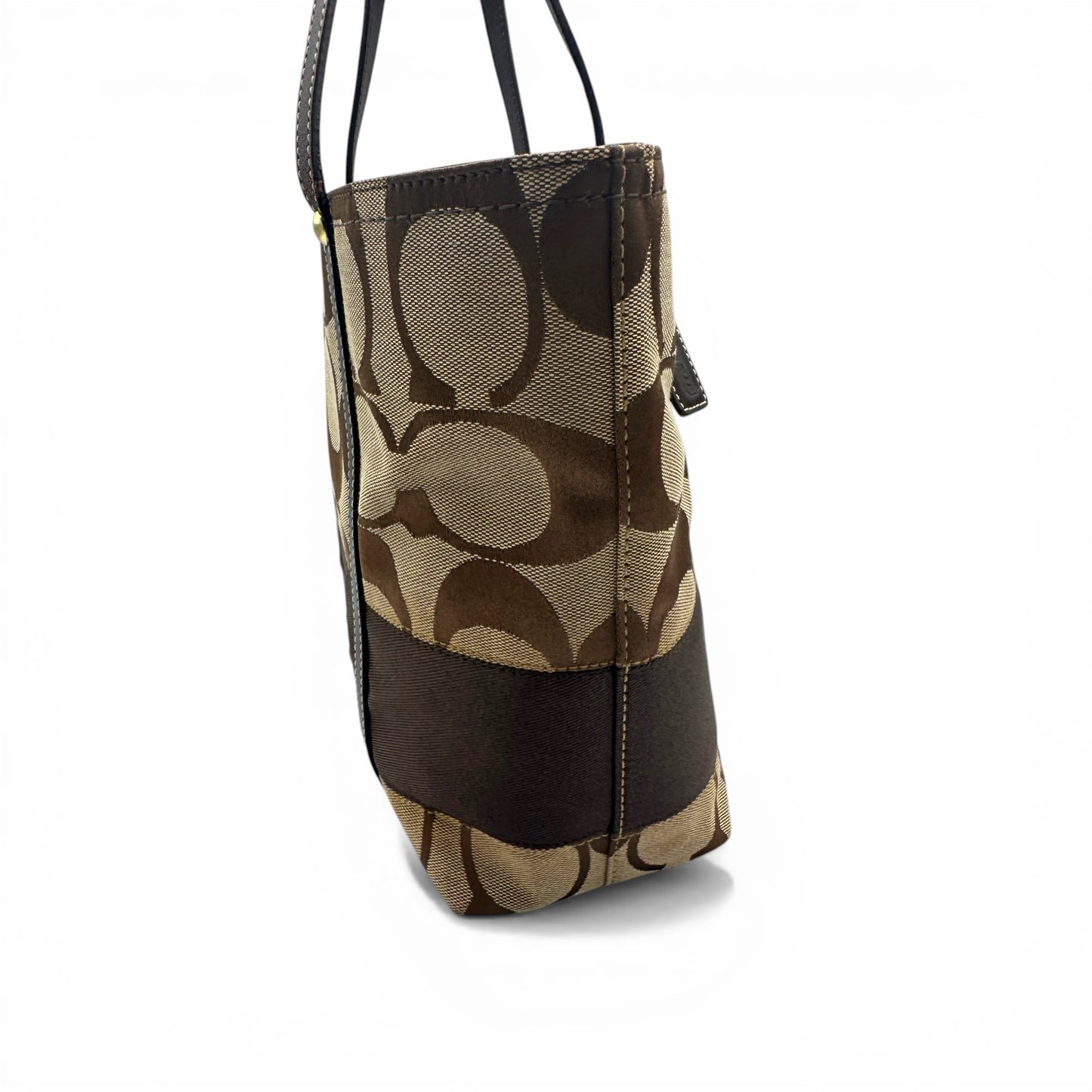 Sac cabas vintage Coach Gallery 10384