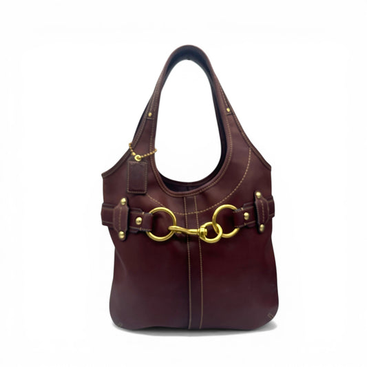 Vintage Coach F11266 Horsebit Tote Shoulder Bag