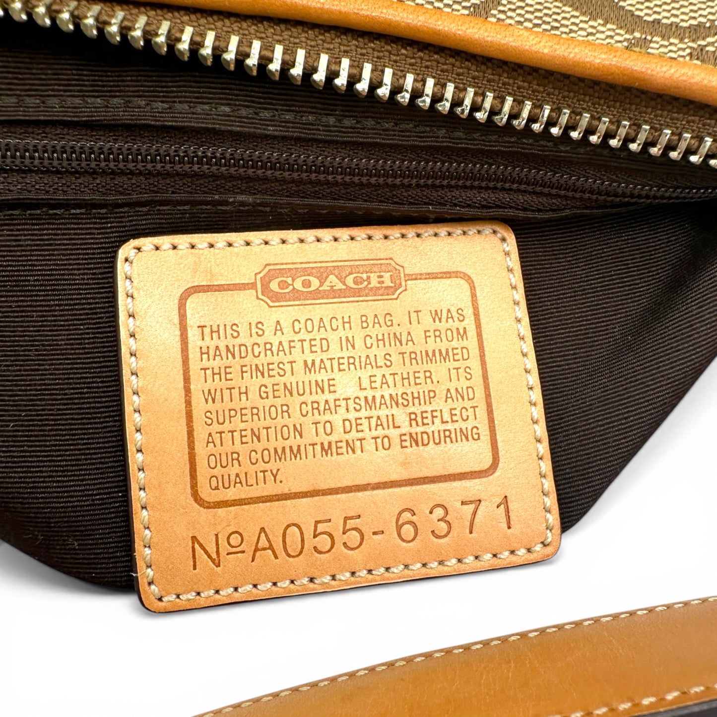 Vintage Coach 6371 Baguette Shoulder Bag