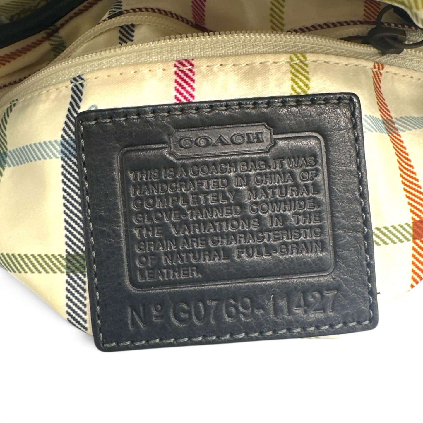 Sac bandoulière vintage Coach 11441 Bleecker