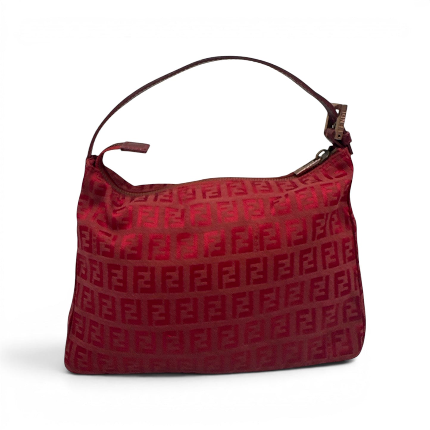 Vintage Fendi Zucchino Pouch Handbag