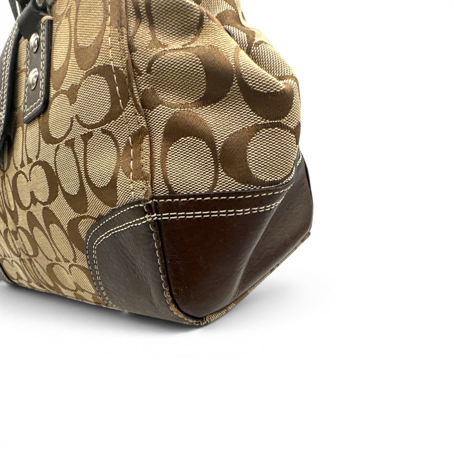 Vintage Coach F13975 Hamptons Carryall Shoulder Bag