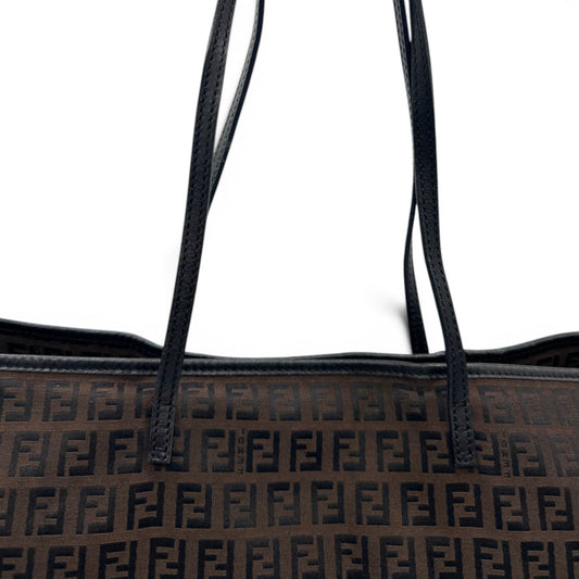 Vintage Fendi Zucchino Monogram Large Tote Bag