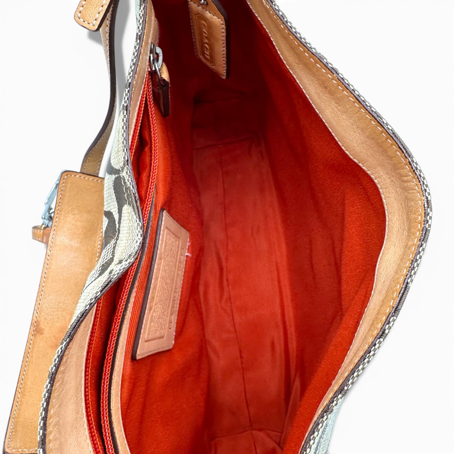 Vintage Coach 6091 Hamptons Clip Shoulder Bag