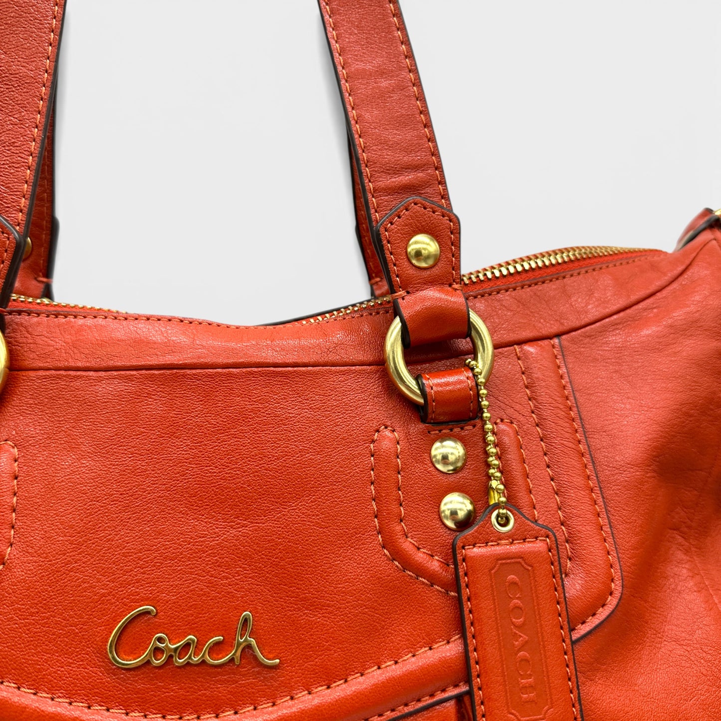 Vintage Coach Ashley F19247 Schultertasche