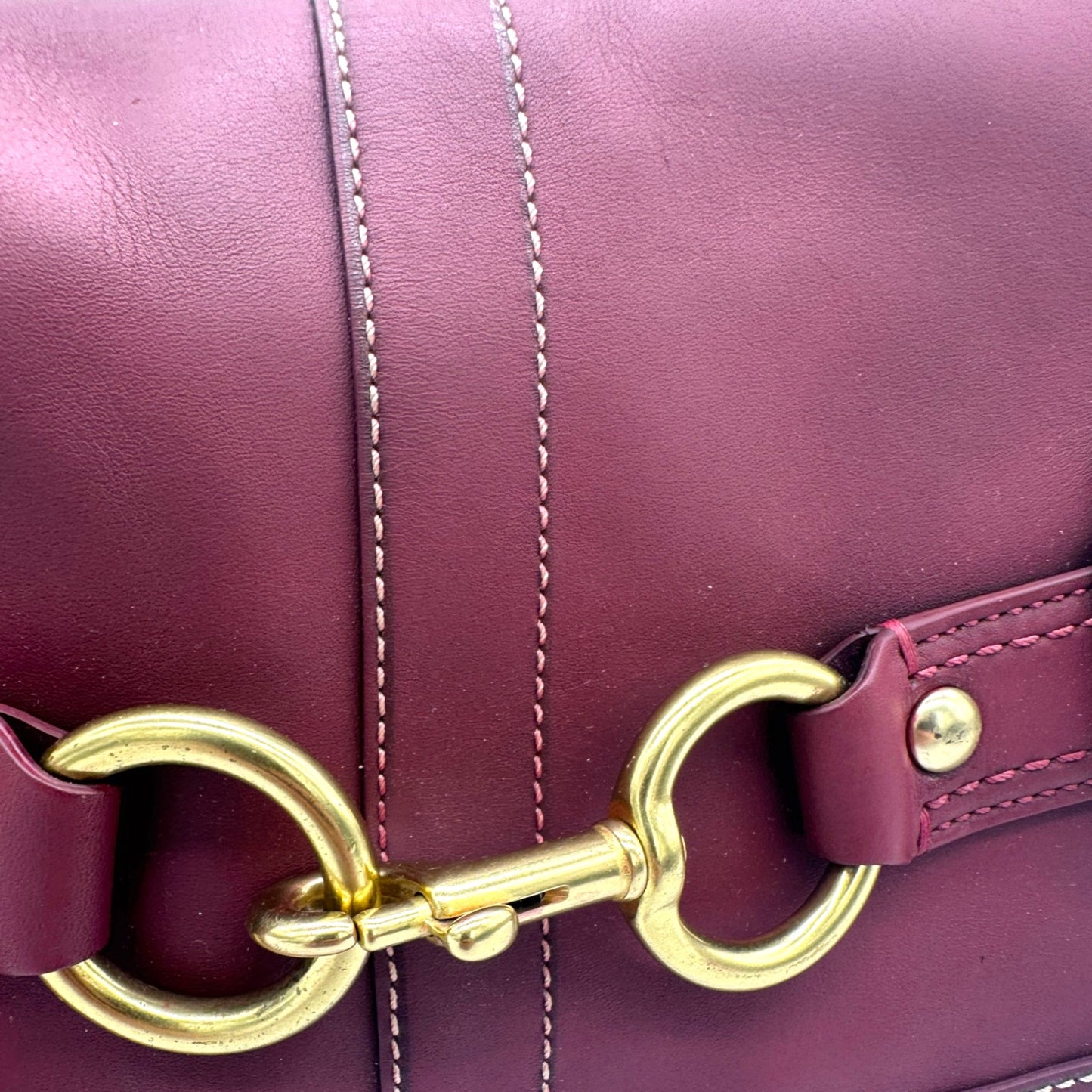 Vintage Coach 11263 Horsebit Ergo Shoulder Bag