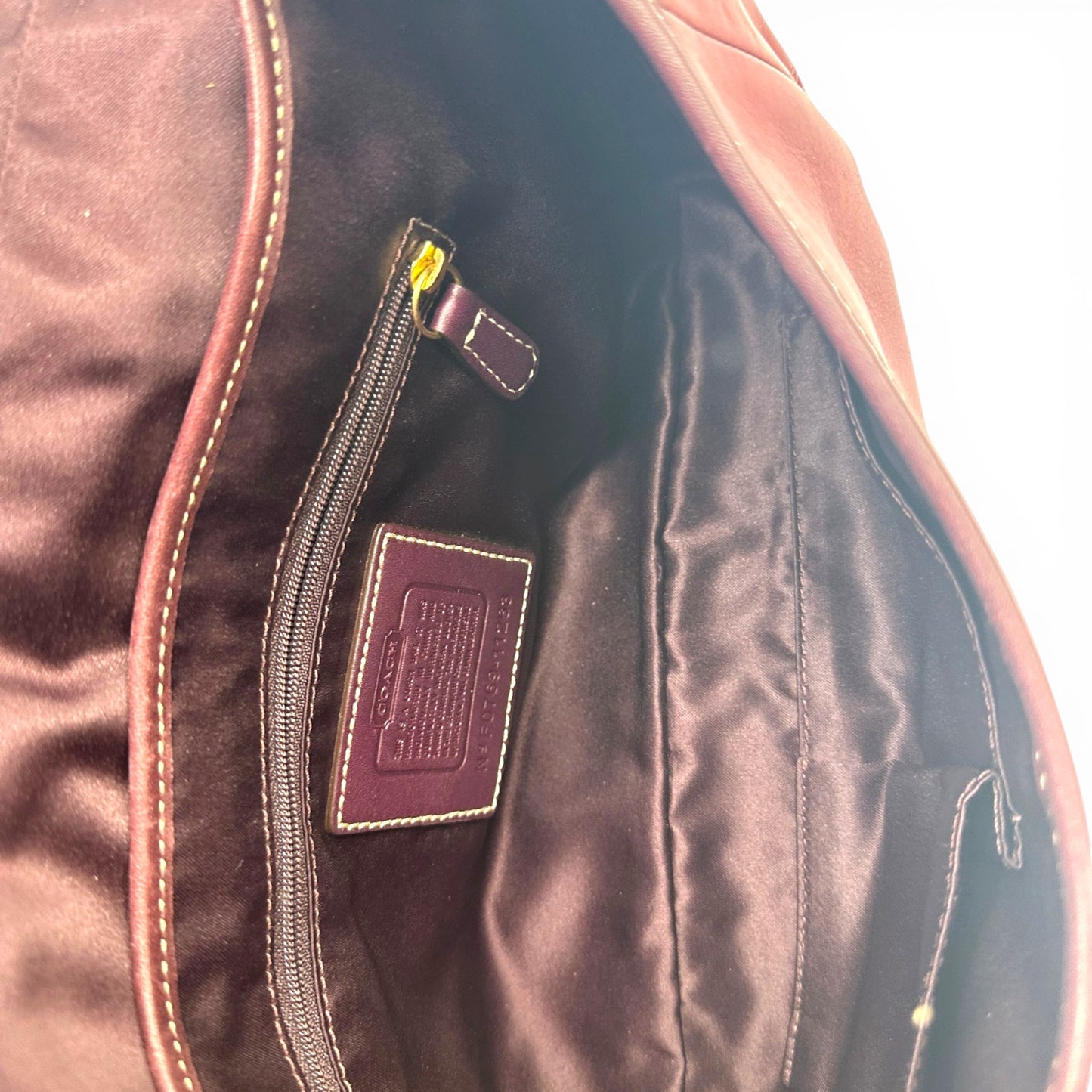 Vintage Coach 11263 Horsebit Ergo Shoulder Bag