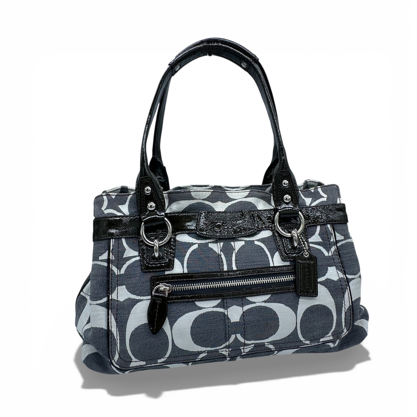 Vintage Coach 13291 Crescent Schultertasche