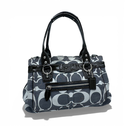 Vintage Coach 13291 Crescent Schultertasche