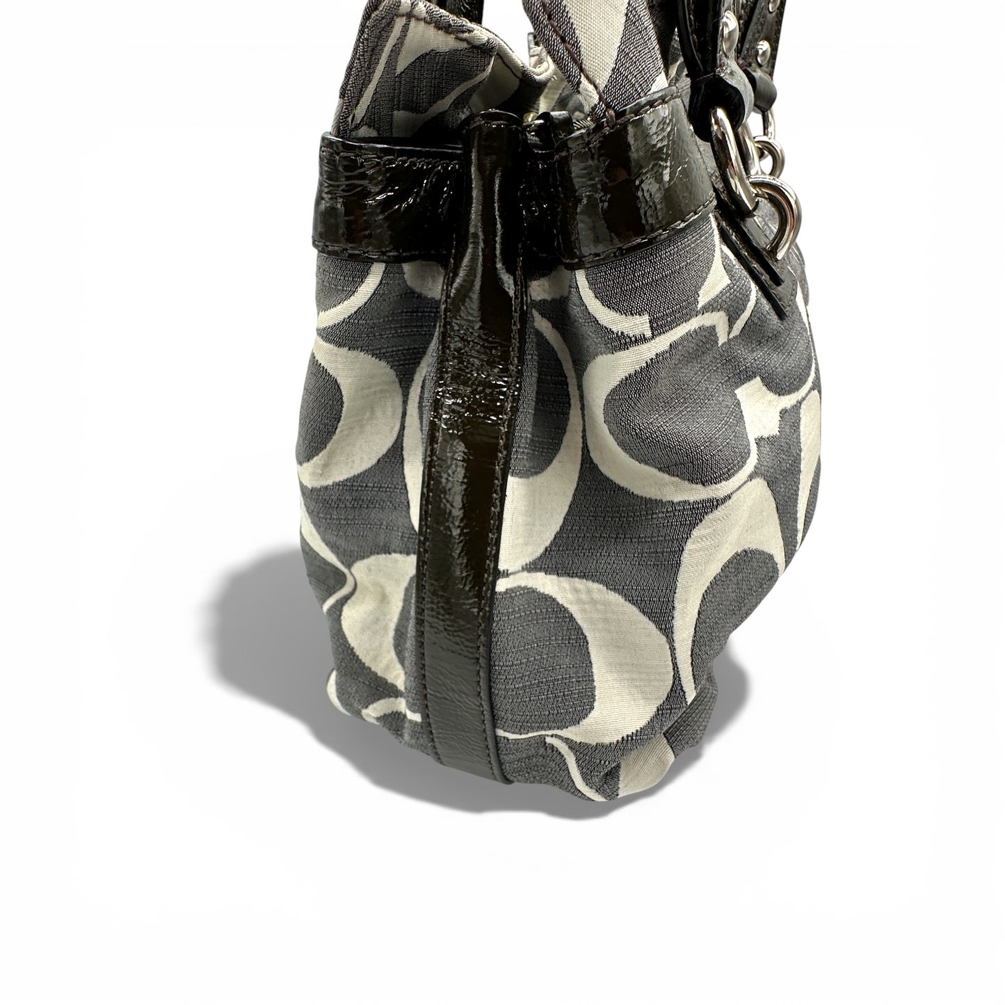 Vintage Coach 13291 Crescent Schultertasche