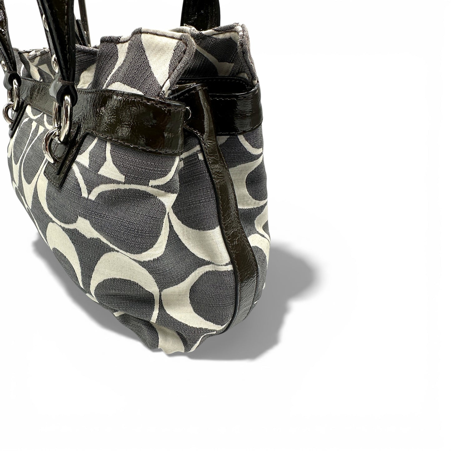 Vintage Coach 13291 Crescent Schultertasche