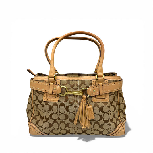 Vintage Coach 10508 Hamptons Horsebit Handtasche