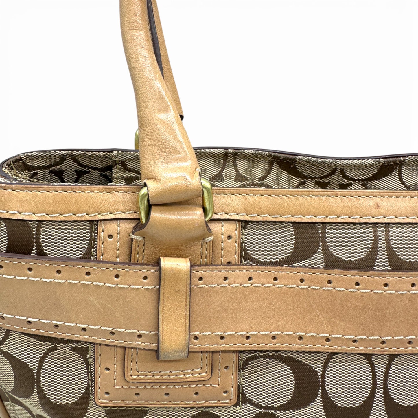 Vintage Coach 10508 Hamptons Horsebit Handtasche