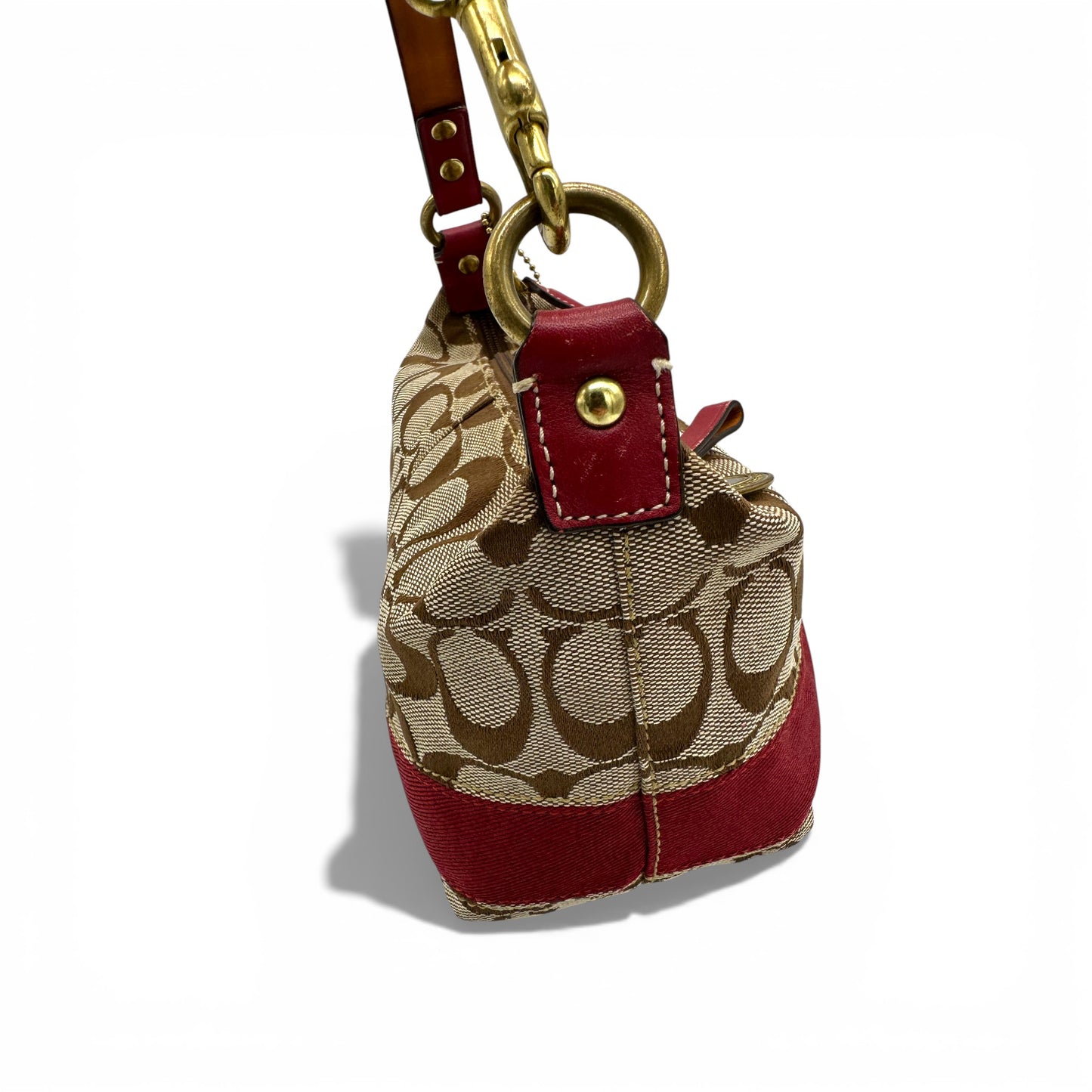 Vintage Coach 40024 Monogram Mini Shoulder Bag