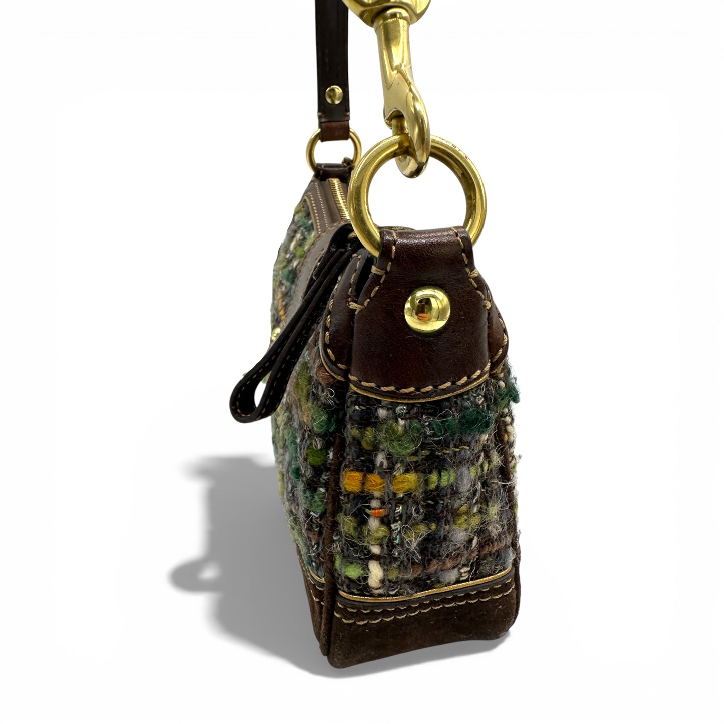 Vintage Coach 8F15 Soho Tweed Shoulder Bag