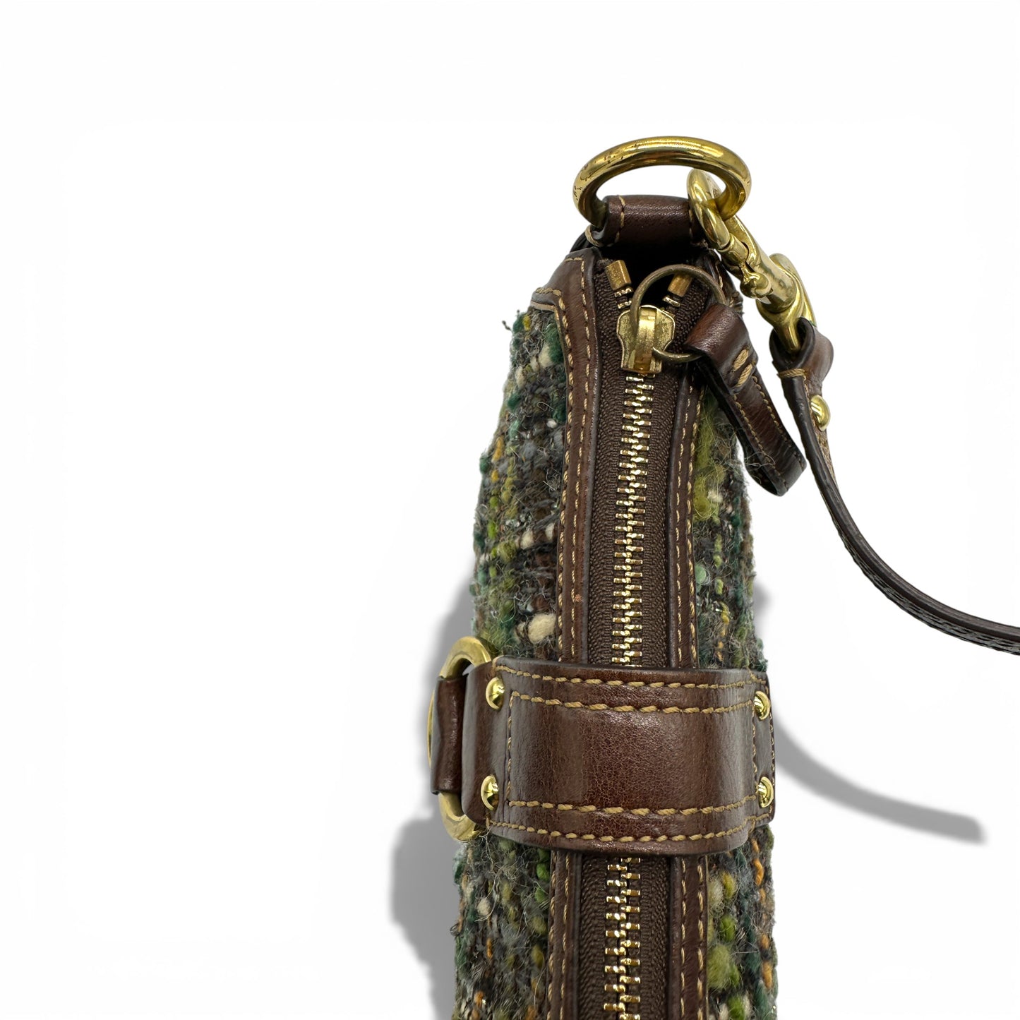 Vintage Coach 8F15 Soho Tweed Shoulder Bag