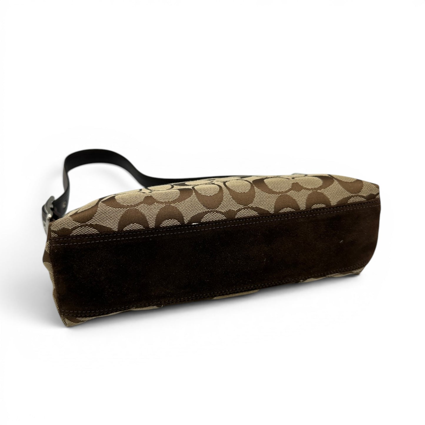 Vintage Coach 8K09 East West Baguette Shoulder Bag