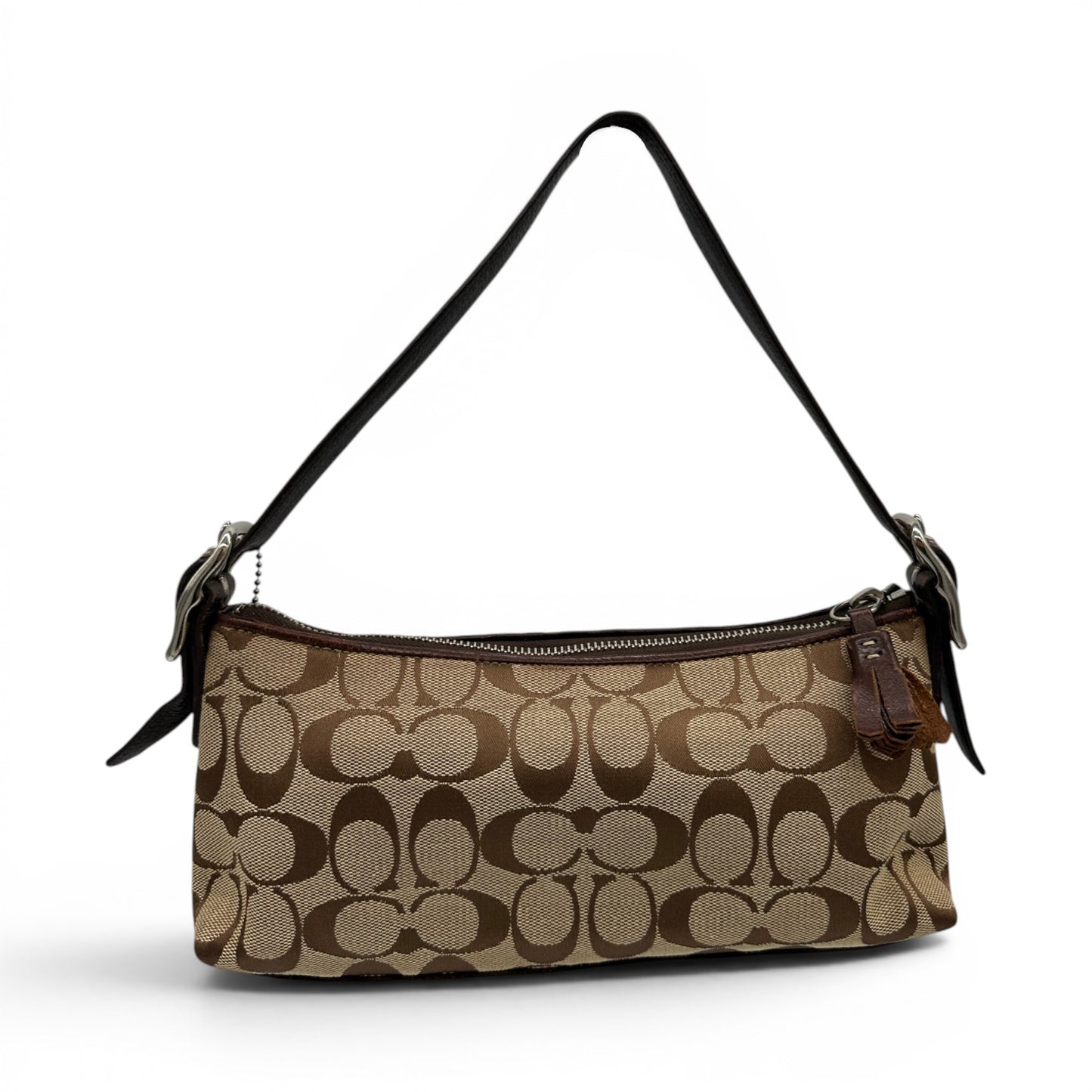 Vintage Coach 8K09 East West Baguette Shoulder Bag