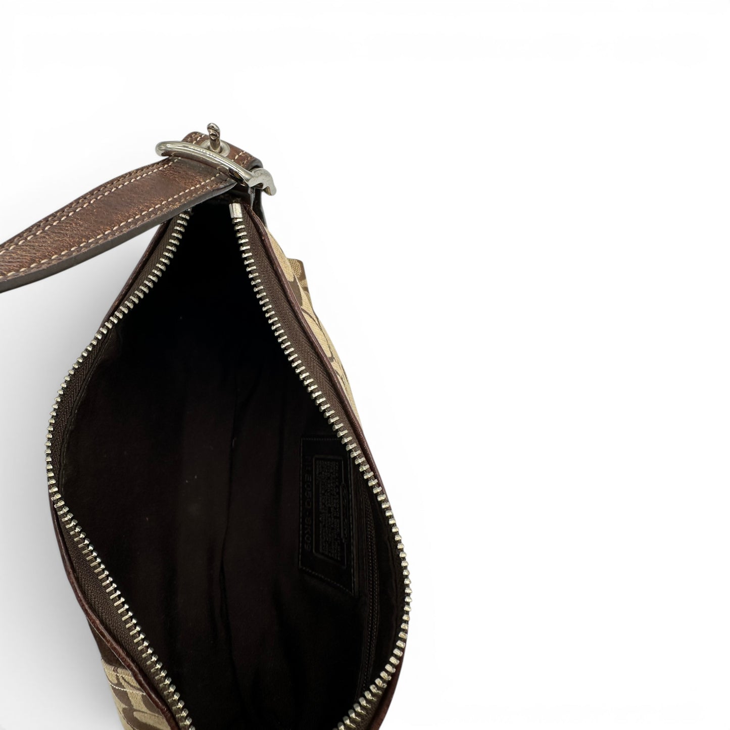 Vintage Coach 8K09 East West Baguette Shoulder Bag
