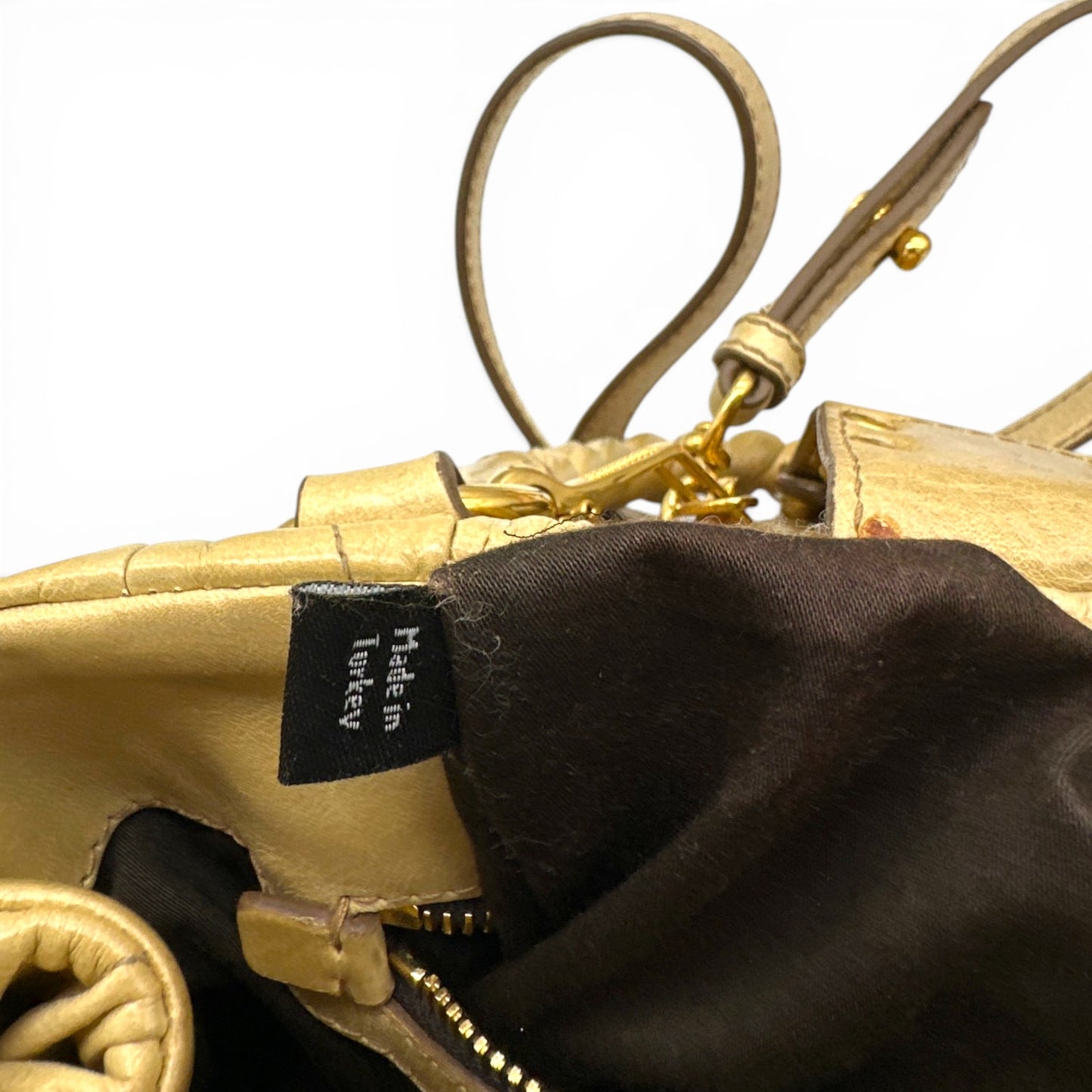 Miu Miu Cream Matelassé Handbag