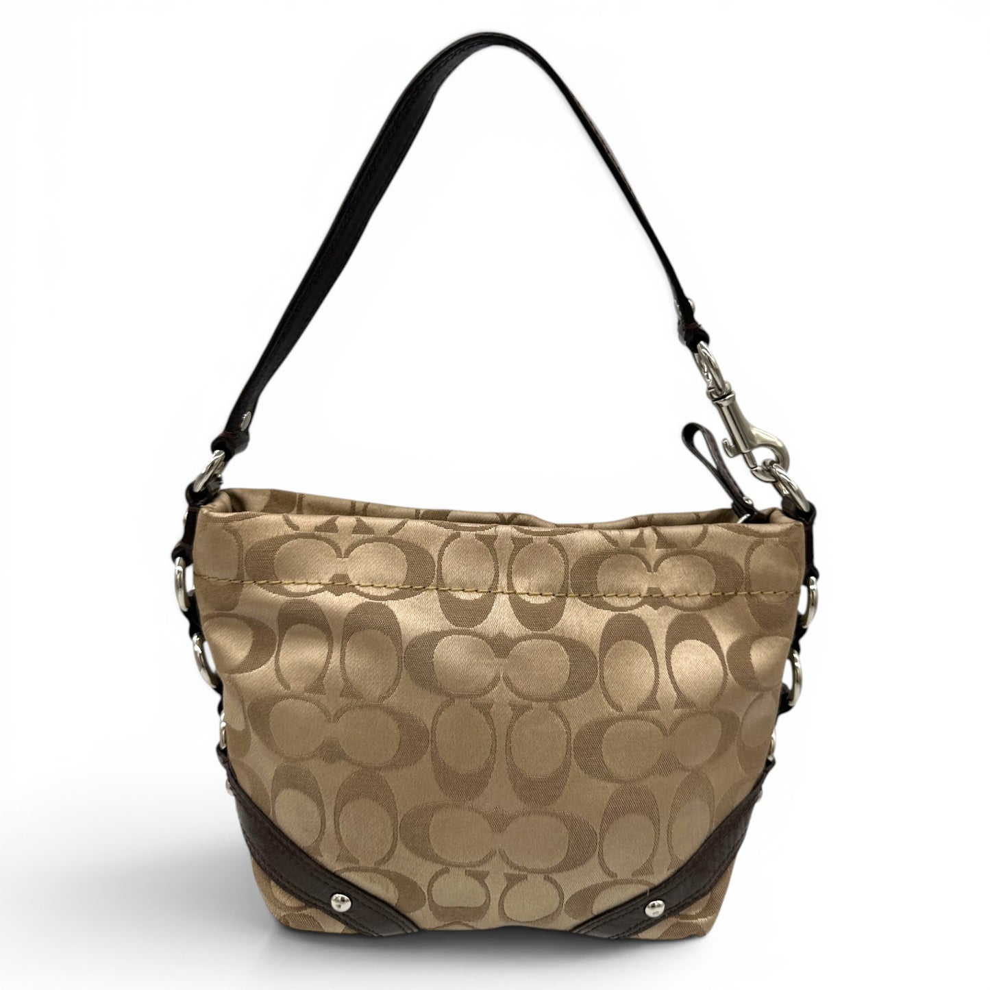 Vintage Coach Mini Carly Schultertasche