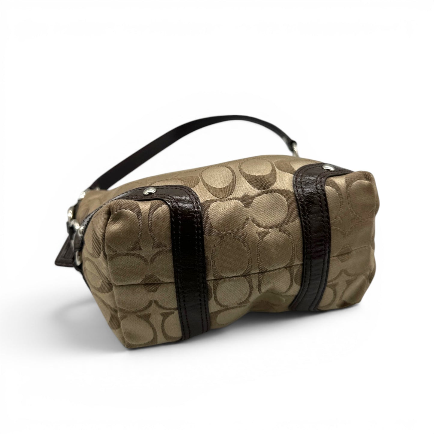 Vintage Coach Mini Carly Schultertasche