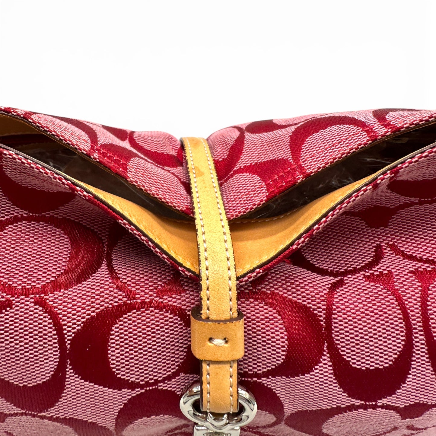 Vintage Coach 6091 Hamptons Clip Shoulder Bag