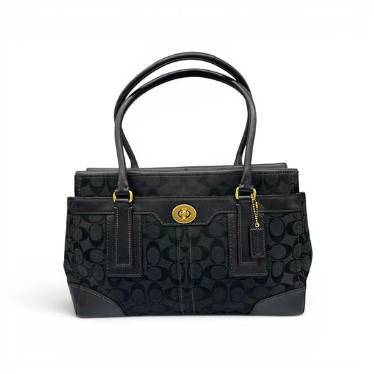 Vintage Coach Hampton Carryall 11063 Turnlock Handbag