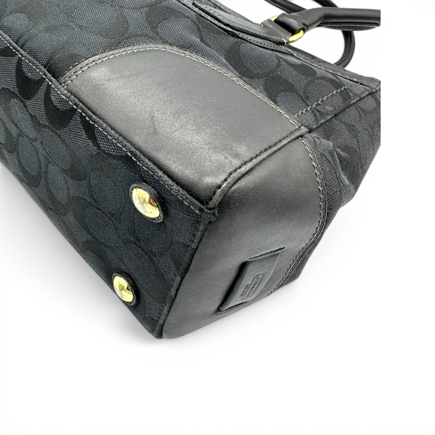 Vintage Coach Hampton Carryall 11063 Turnlock Handbag