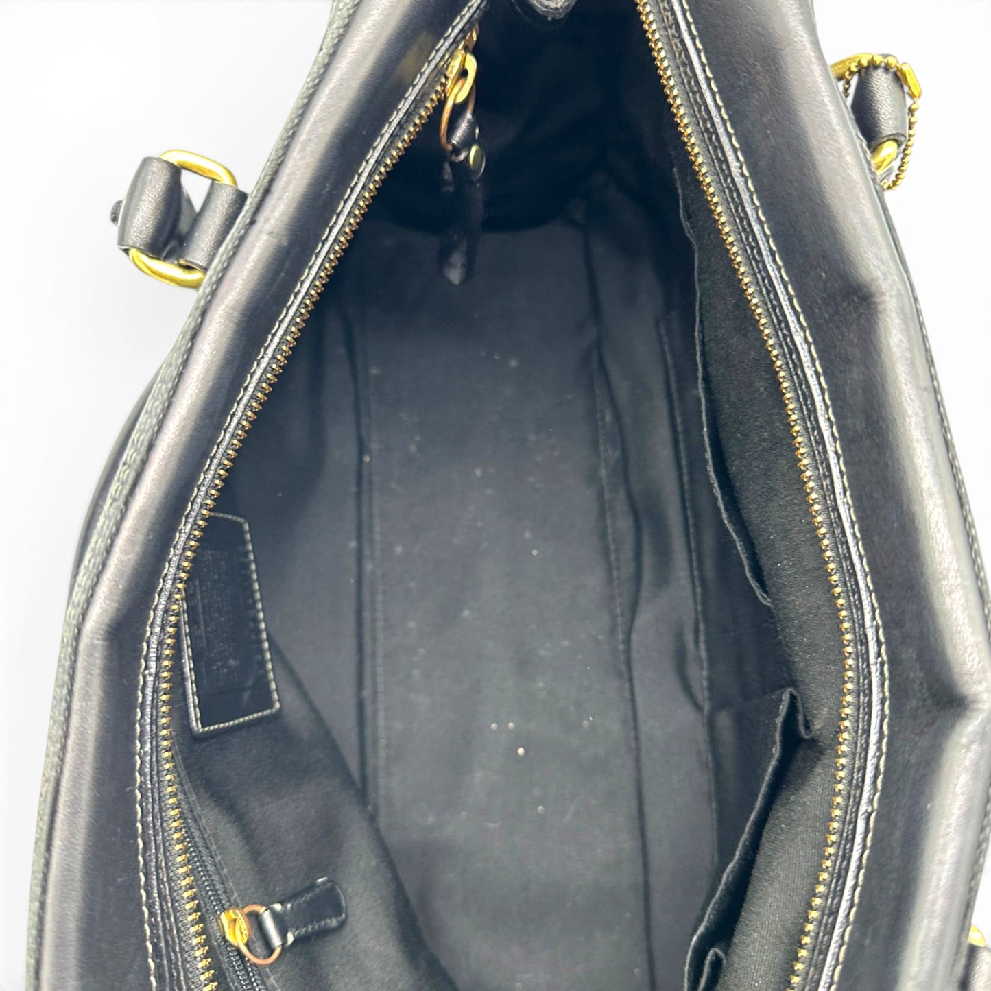 Vintage Coach Hampton Carryall 11063 Turnlock Handbag