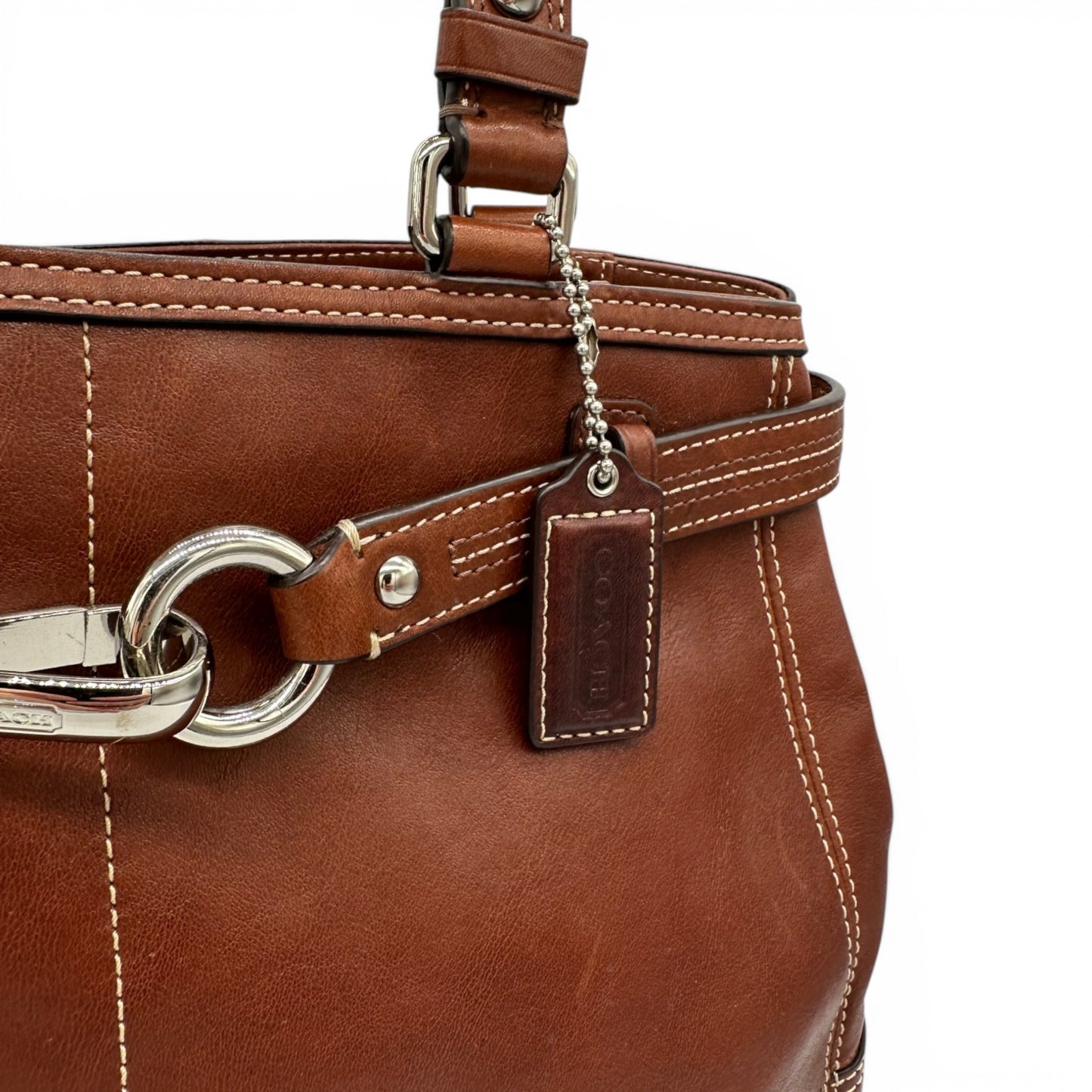 Vintage Coach F13995 Hampton Clip Handbag