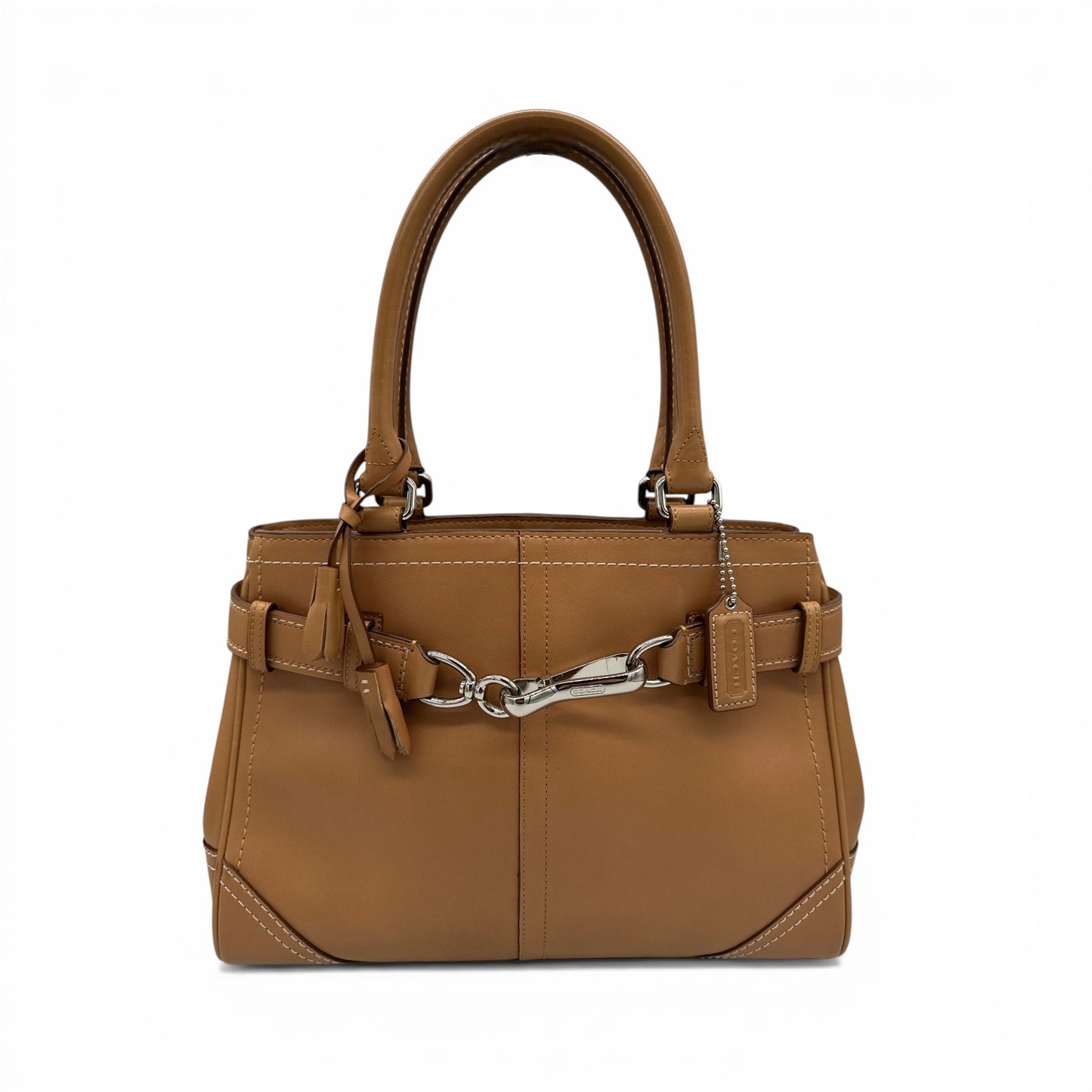 Vintage Coach F08A70 Hampton Clip Handbag