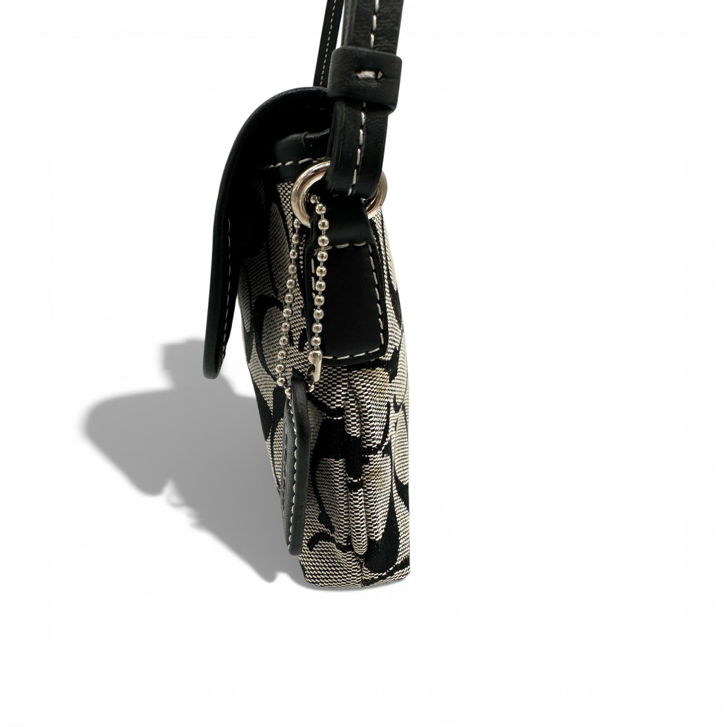 Vintage Coach 6348 Demi Hampton Clip Shoulder Bag