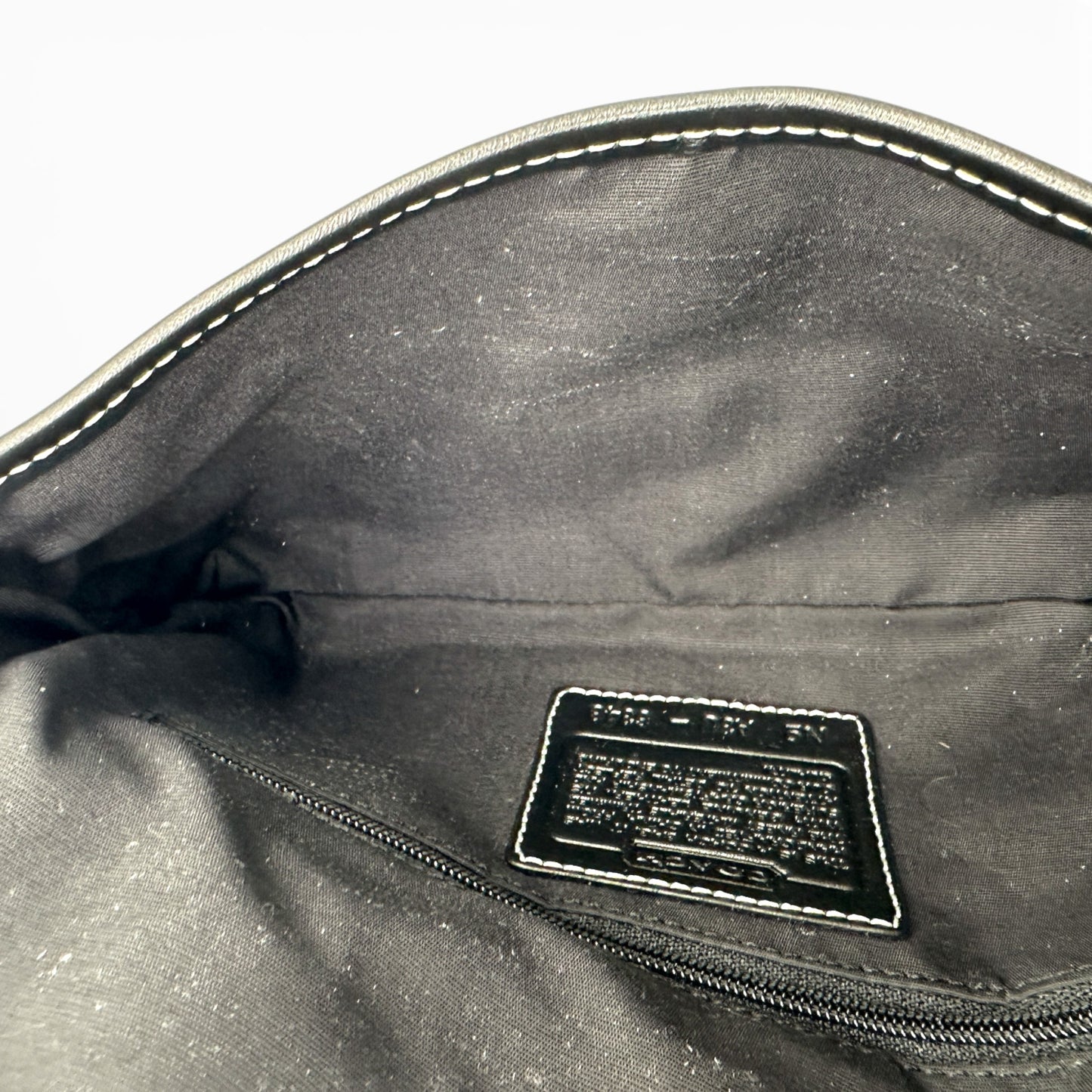 Vintage Coach 6348 Demi Hampton Clip Shoulder Bag