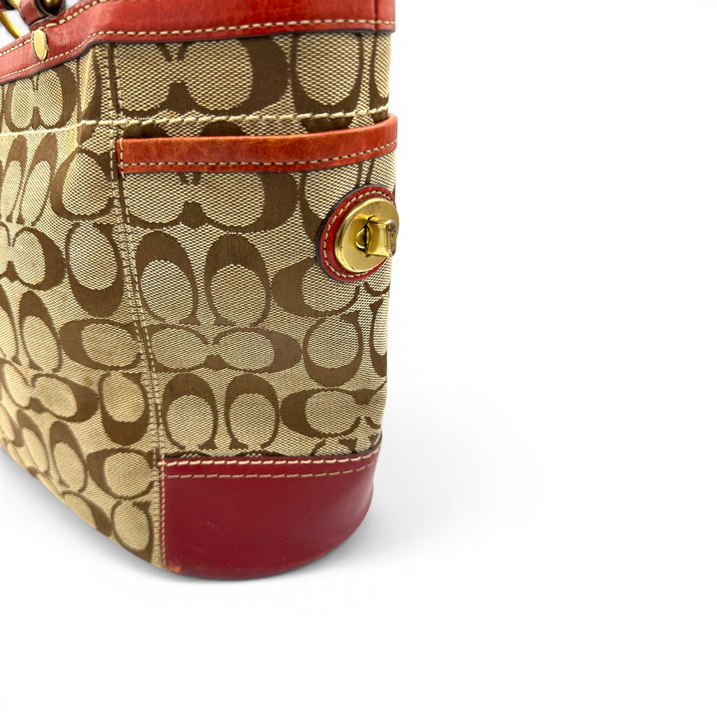 Vintage Coach 11237 Tote Schultertasche