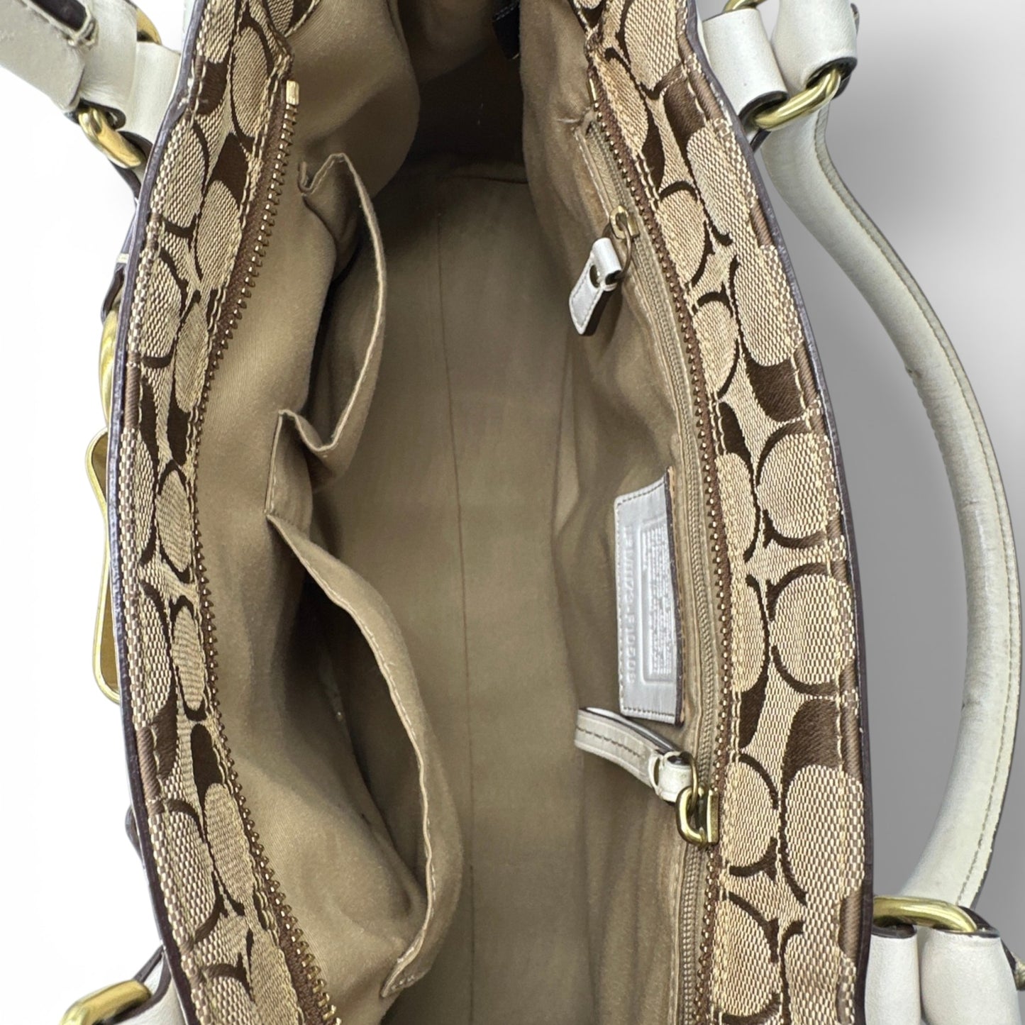 Vintage Coach F10508 Hamptons Horsebit Handbag